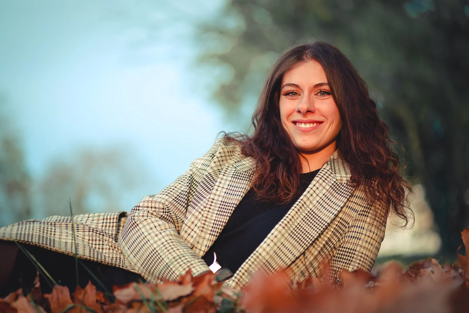 Portrait de Manon à l'heure dorée, Moulins 2022